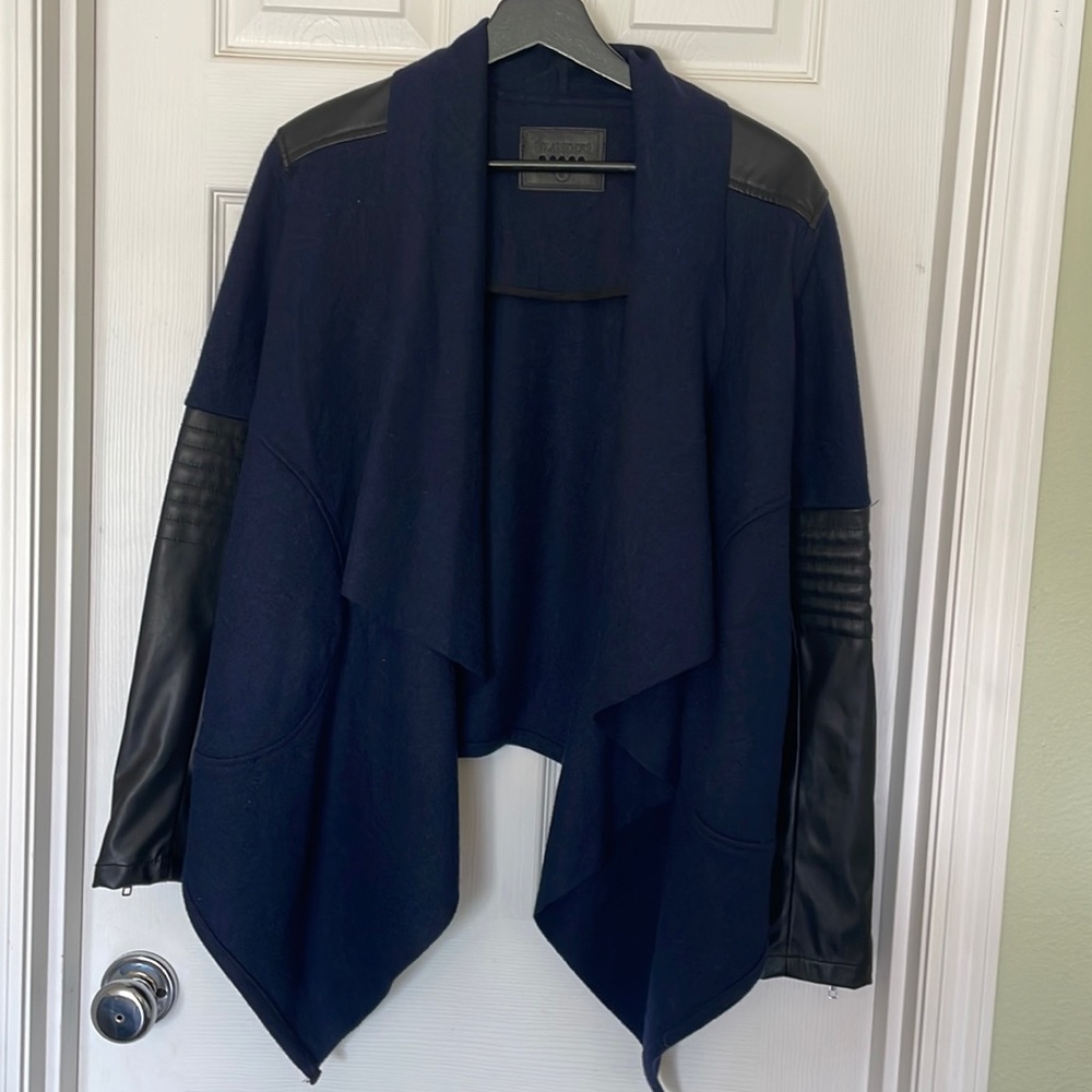 🌸 Blank NYC Drape Front Jacket Cardigan BlankNYC